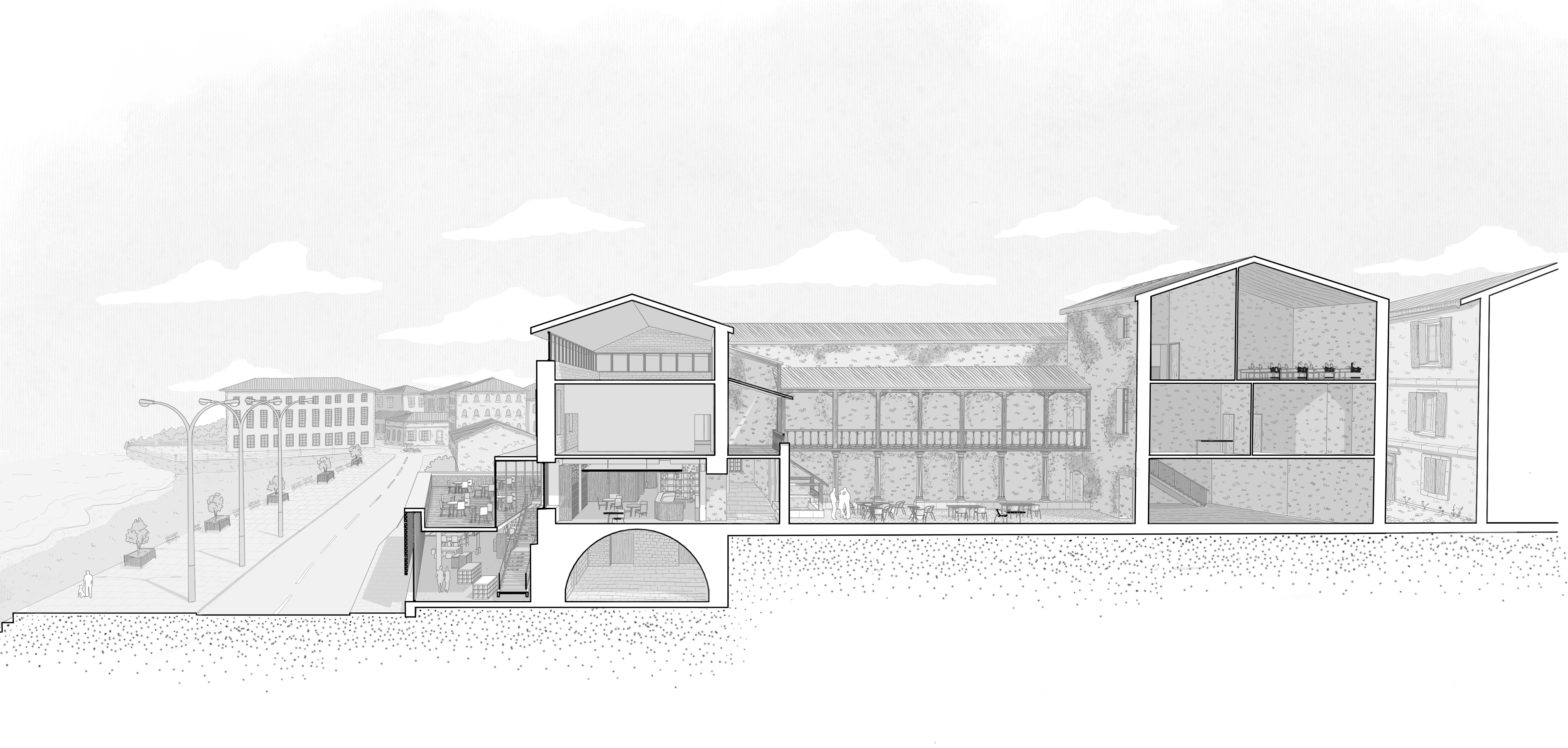 Quai Cyrano, Maison du Vin et du Tourisme - photo du projet