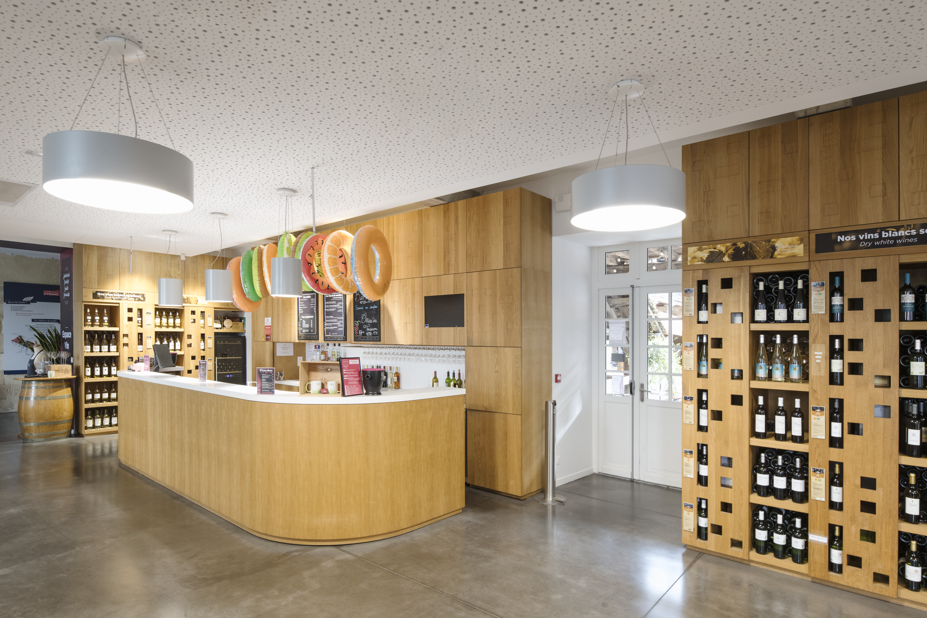 Quai Cyrano, Maison du Vin et du Tourisme - photo du projet