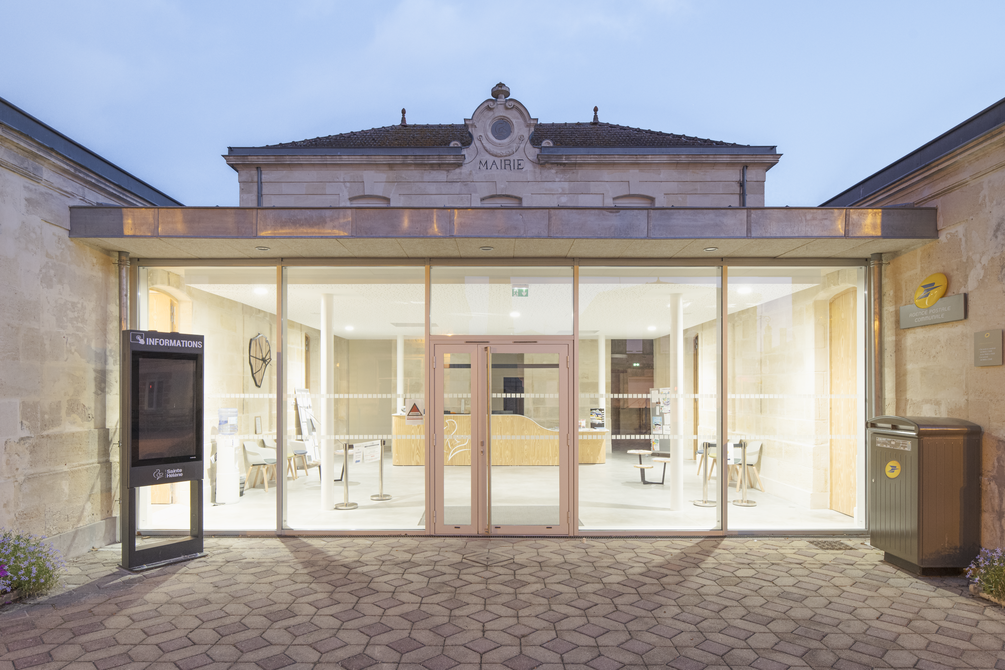 Mairie de Sainte-Hélène - photo du projet