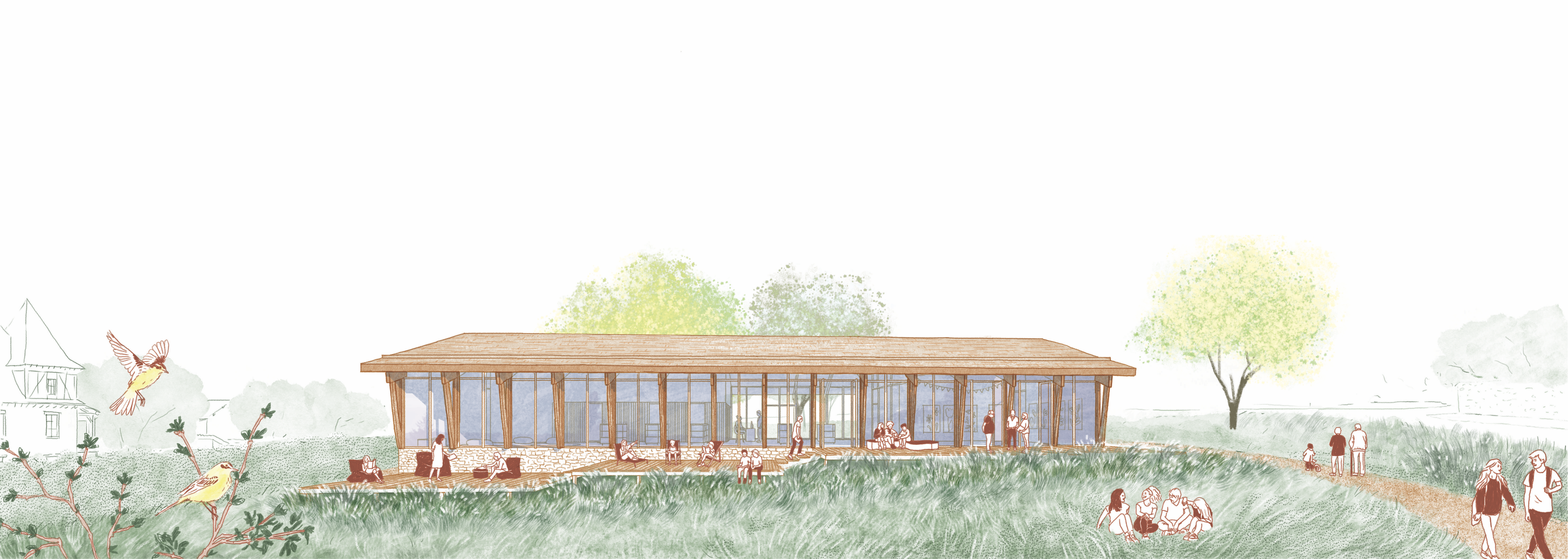 Médiathèque de Beaumontois-en-Périgord - photo du projet